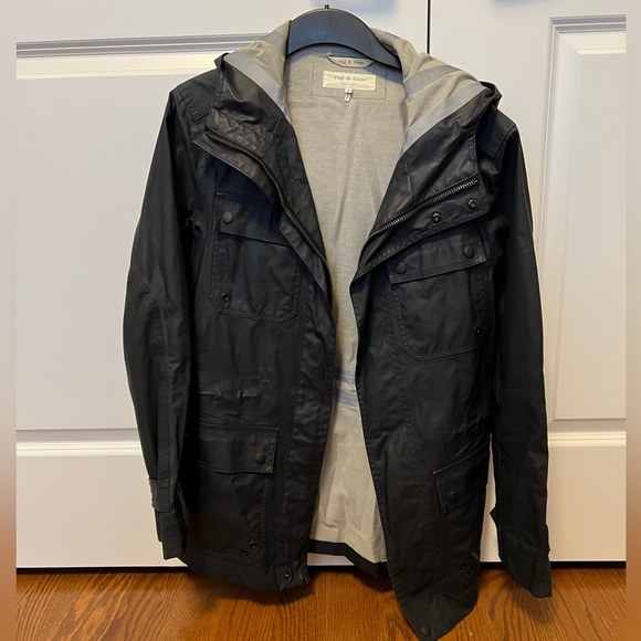 Rag and bone rain jacket - Picture 7 of 8